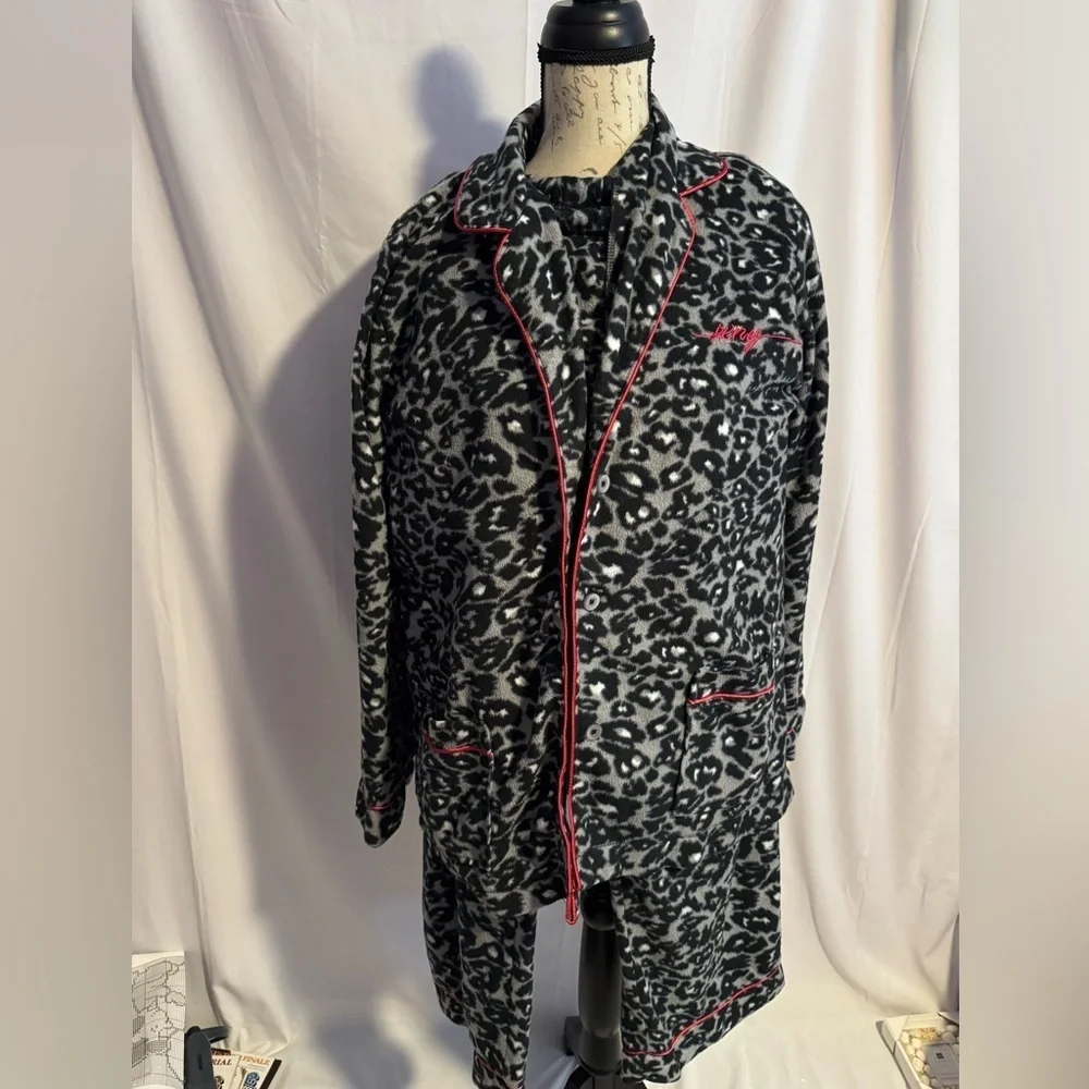 DKNY Leopard Pajama Set